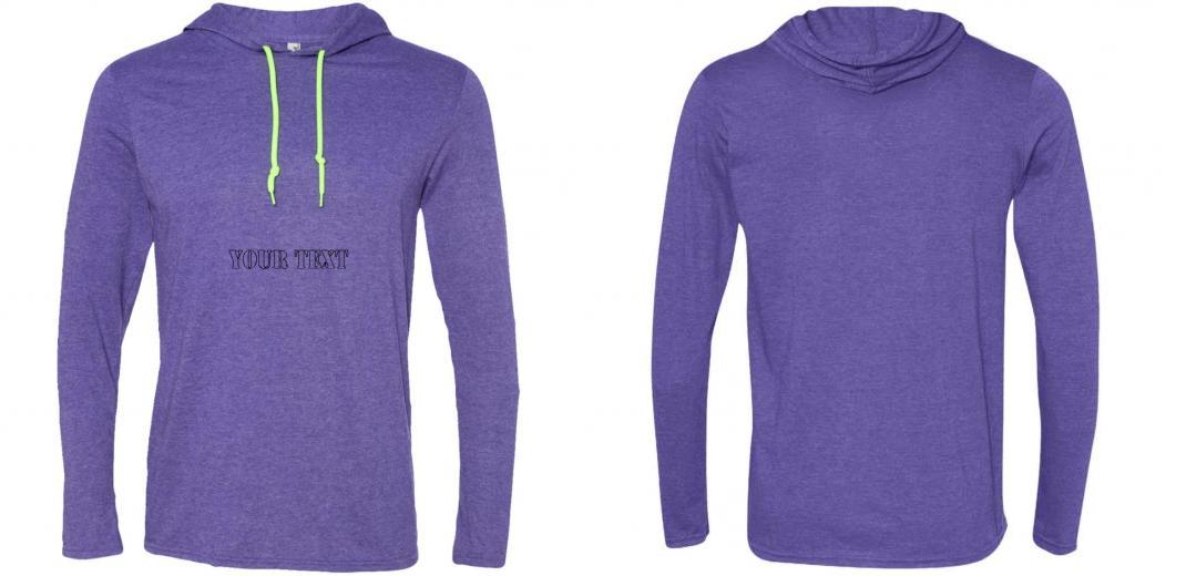 Performance Long Sleeve T-Shirt Hoodie