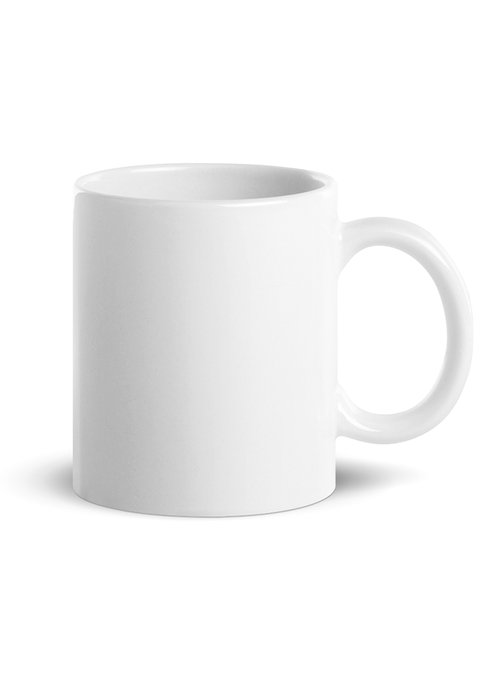 11oz White glossy Mug - Mister Eight, Mr8 Customs
